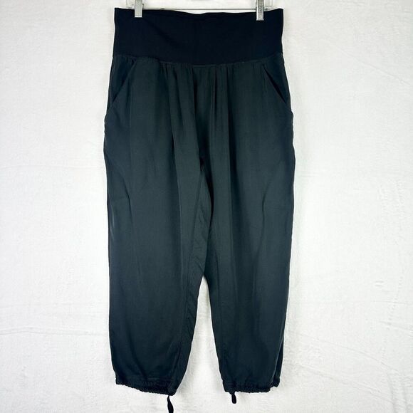 Lululemon Post Power Crop Pants Womens 8 Tencel Lyocell Luon Athletic Yoga - Picture 1 of 6